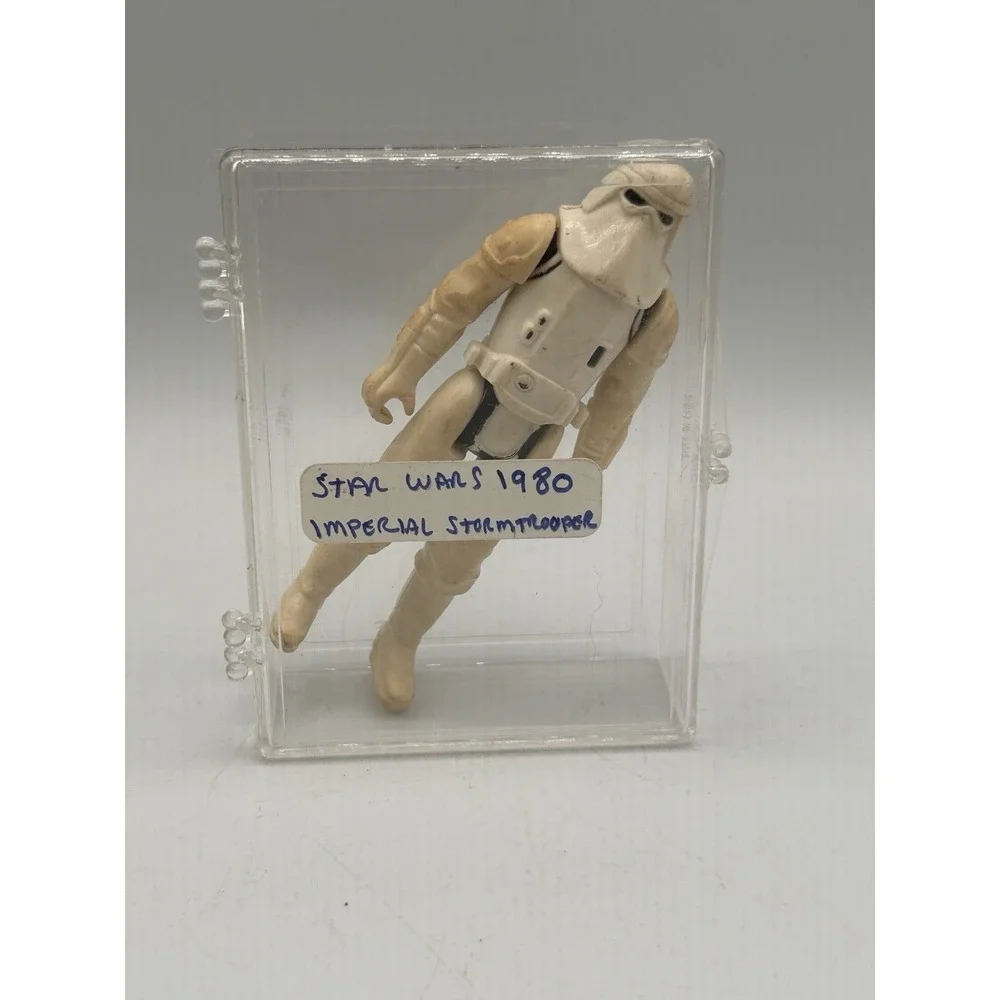 Vintage Kenner Star Wars Imperial Stormtrooper Hoth 1980 No‎ Rifle Or Cape)